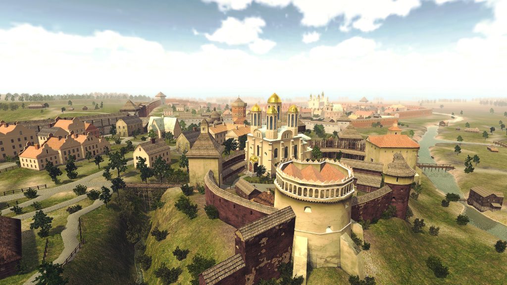 Ostróg Ostroh 3d reconstruction